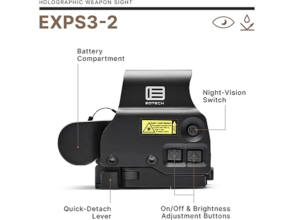 EOTECH EXPS3 Holographic Weapon Sight (Open Box)