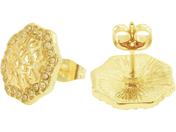 Kavfeeo Cubic Zirconia Stud Earrings