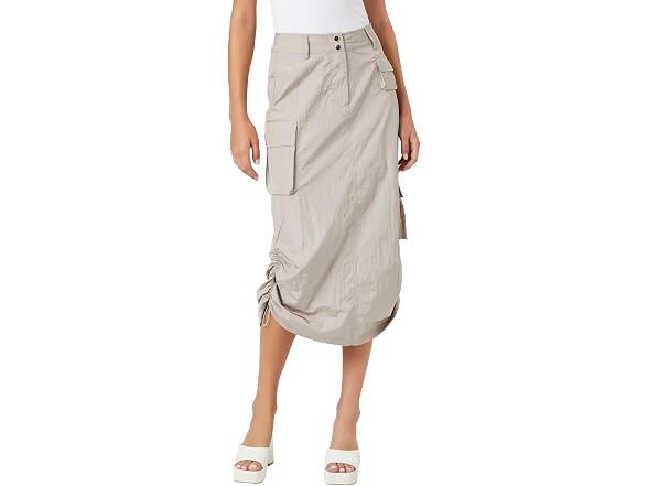 Forever 21  (XS) Cargo Midi Goat Skirt