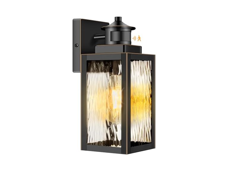 Brightever KN0001 Motion Sensor Wall Sconce Lantern