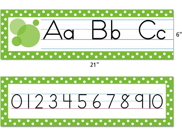 Teacher Created Resources Traditional Printing, Green