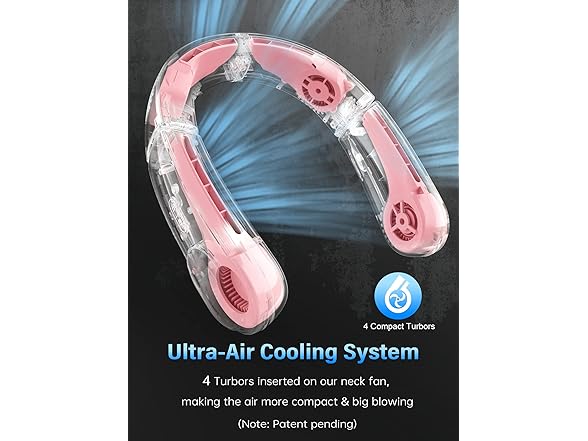 korbot ChillGo Bladeless Neck Fan