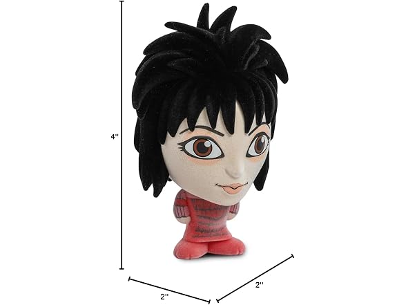 Collectible Beetlejuice 2 Wedding Lydia 4" Flocked Bhunny Figure
