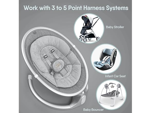 BabyBond Newborn Insert for Baby Swing