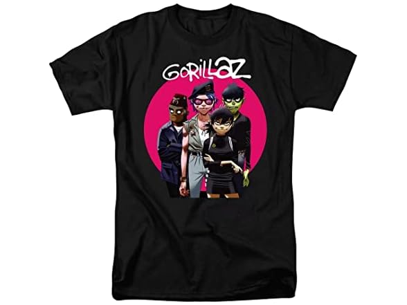 Men’s Gorillaz Band Concert Tee