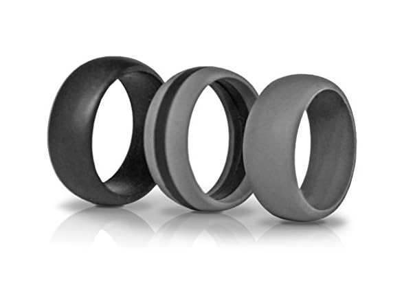 BIGSPCE3 Silicone Wedding Ring Silicone diam)