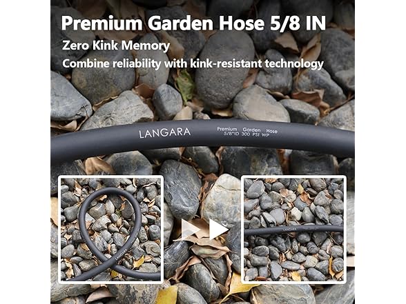 LANGARA Heavy Duty Garden Hose - 25ft