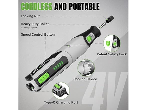 Cordless Rotary Tool Kit