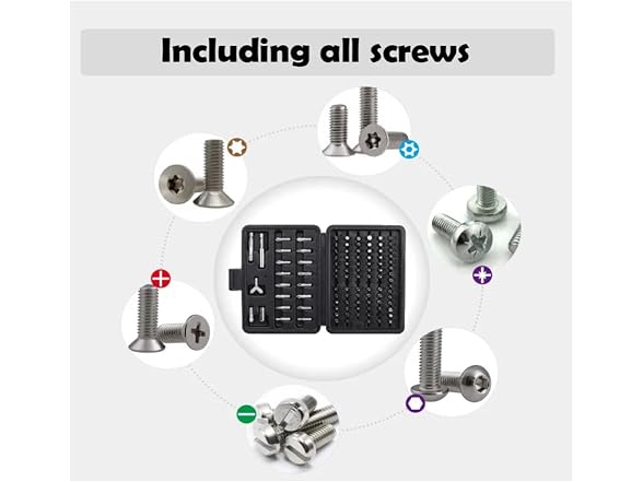 Generic AAP-Auto-120 100pcs Screwdriver Bit Set