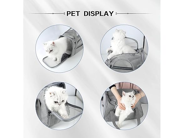 FluffyDream Soft Pet Travel Carrier