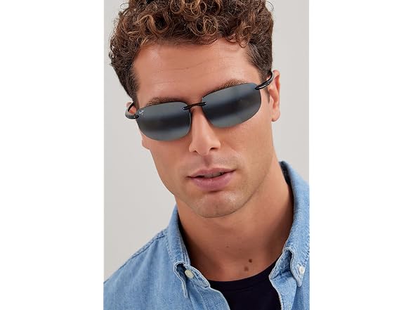 Maui Jim Unisex Hookipa Xlarge Oval Sunglasses
