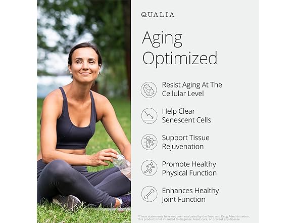 QUALIA LIFE SCIENCES Senolytic Supplement 30ct