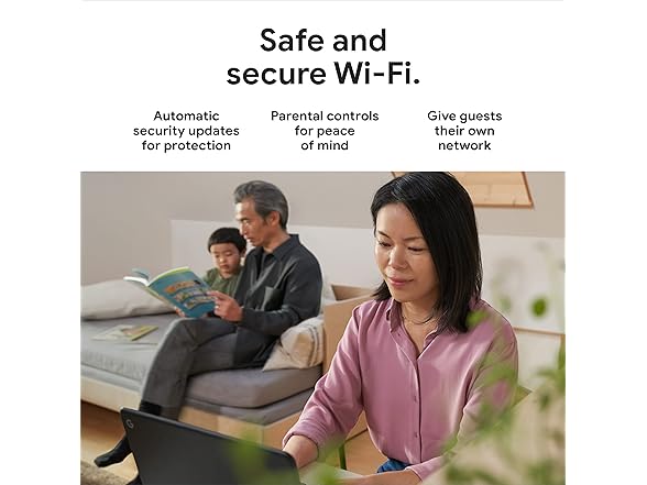 (3 PACK) (NEW) Google Nest WiFi Pro Mesh Router (Wi-Fi 6E)