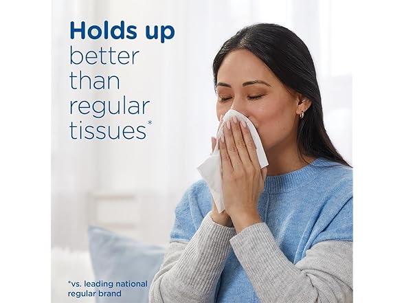 Puffs Plus Lotion Facial Tissues, 1 Family Box, 124 Tissues per Box