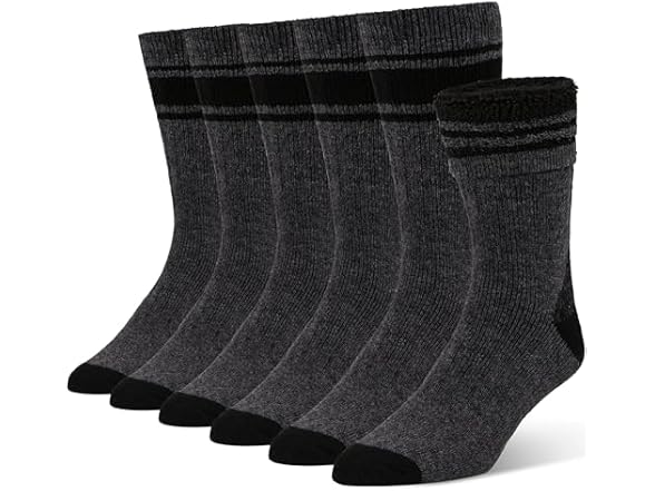 Charcoal/Black (3 Pairs)