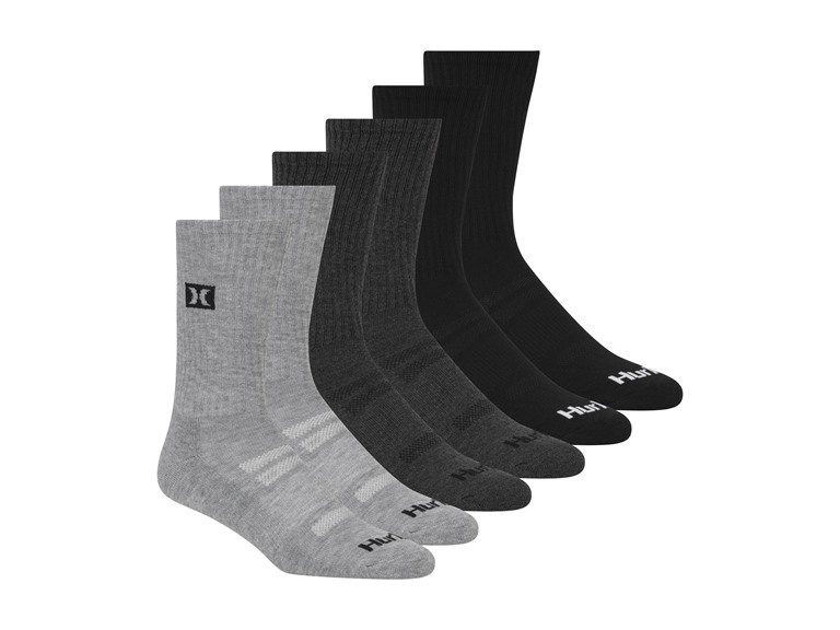 Hurley Men's 12-Pairs Crew Socks - Gallery 14
