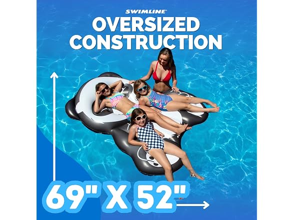 Swimline Inflatable Panda Pool Float