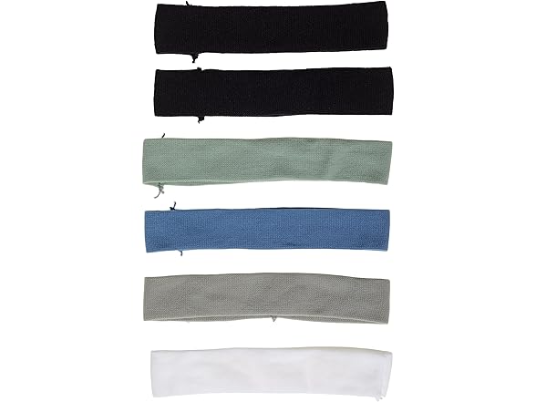 GOODY Basic Head Wraps - 6 Ct