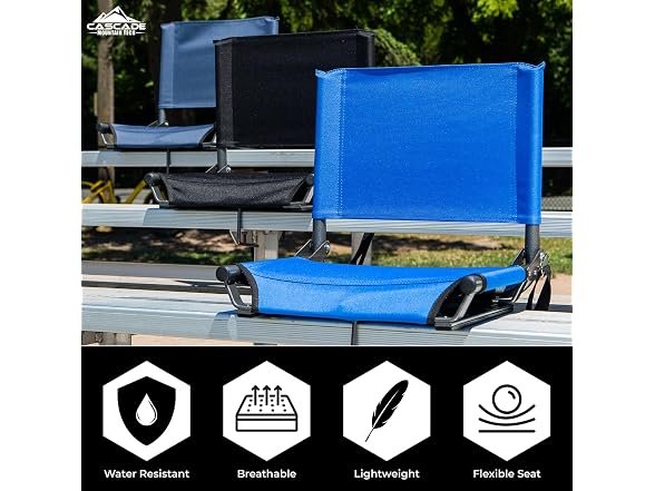 Cascade Mountain Tech Stadium Seat - Maroon