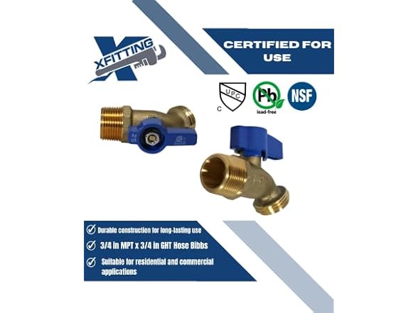 XFITTING GHT Hose Bibbs