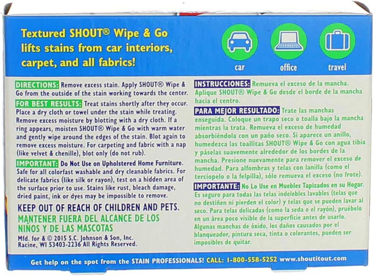 Frankel & Frankel Shout Wipes, Portable Stain Tr - Gallery 4