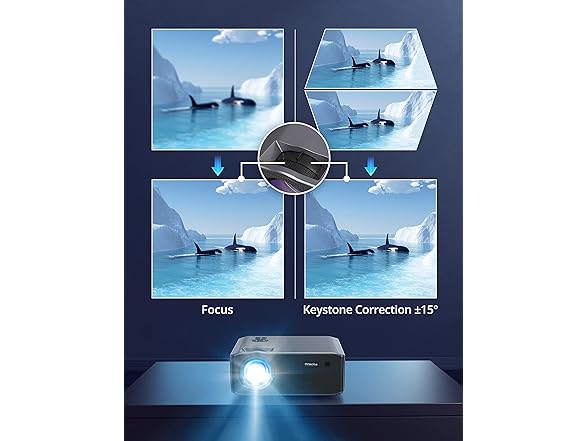 Pivot Box Projector MiTecHPro B0BXN9VT3F Projector (Open Box)