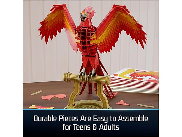 4D Build, Harry Potter Fawkes Phoenix 3D Model Kit