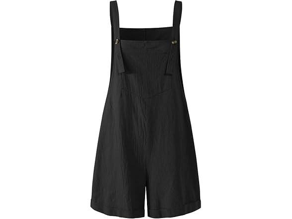 Scusty Women (XL) Loose Cotton Linen Jumpsuit