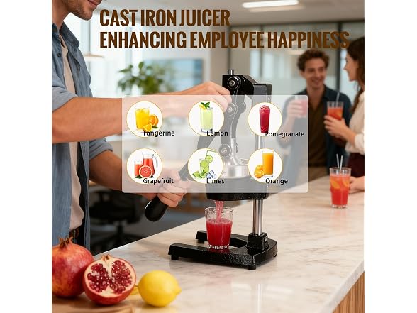 METALBEE Cast Iron Hand Press Juicer