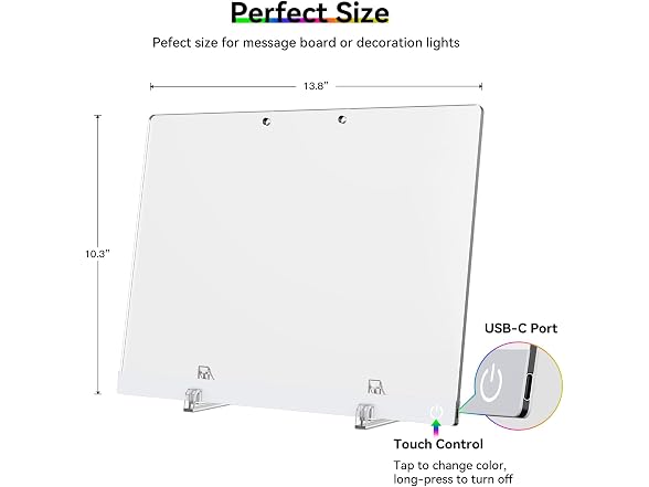 Led Drawing Board for Kids, 13.7"X10"