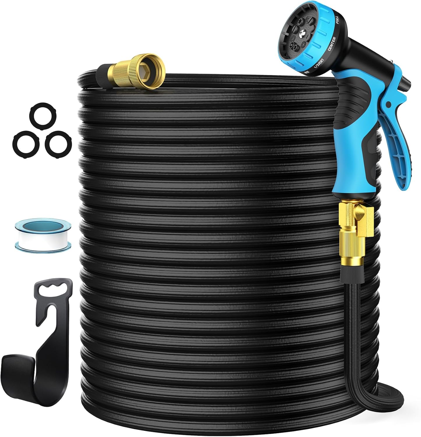 100FT Expandable Garden Hose with Nozzle - Gallery 6