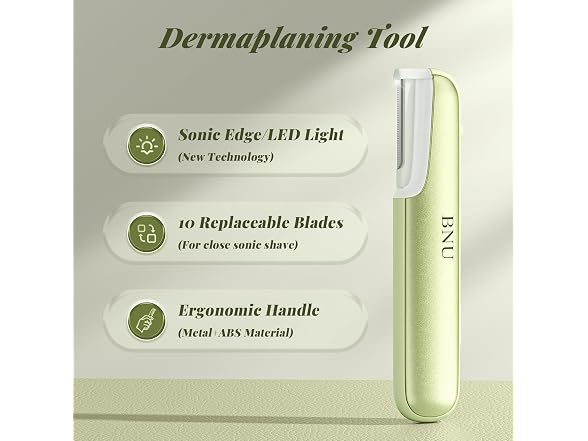 BNU Dermaplane Razor for Women Face