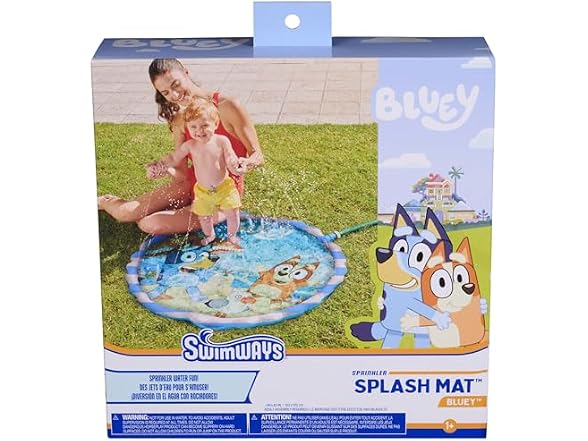 SwimWays Bluey Splash Mat for Ages 1+