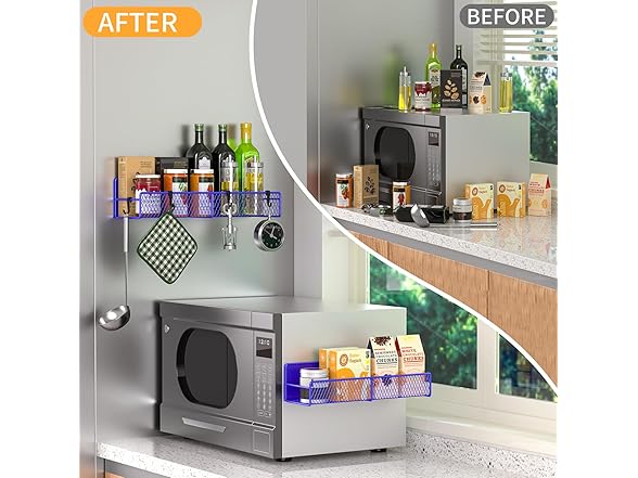 Magnetic Fridge Spice Rack 2pk Purple