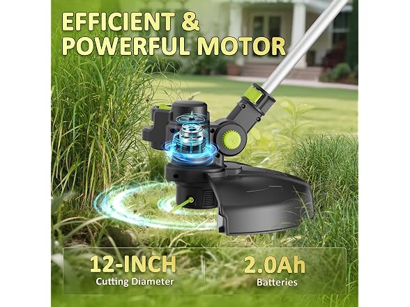 20V Lightweight 3-in-1 Cordless Trimmer