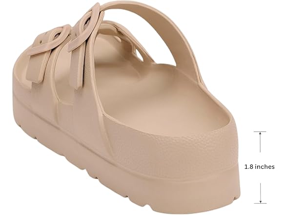 GARDMA Genuine Pillow Slippers -Khaki