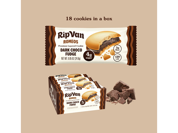 (36pk) Rip Van Dark Chocolate Fudge Romeos