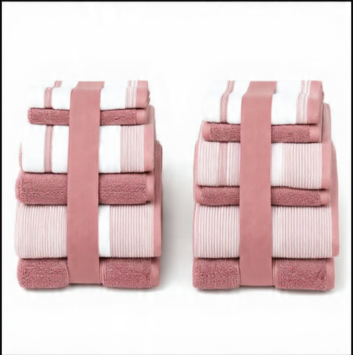 6-Piece or 12-Piece 2Tone Towel Sets - Gallery 17
