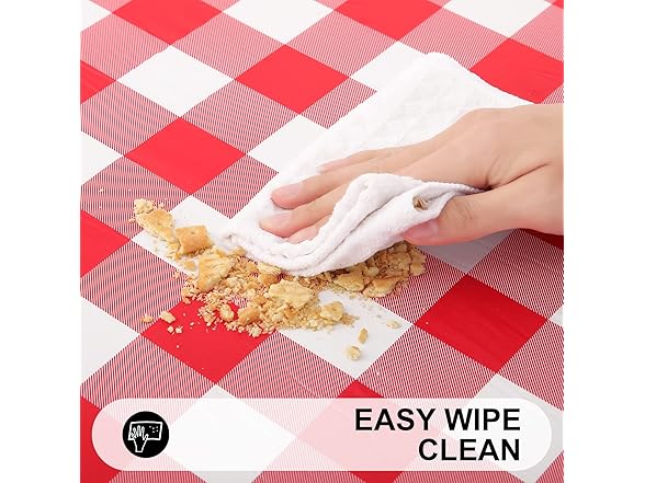 5 PC Rectangular Picnic Table Clothes