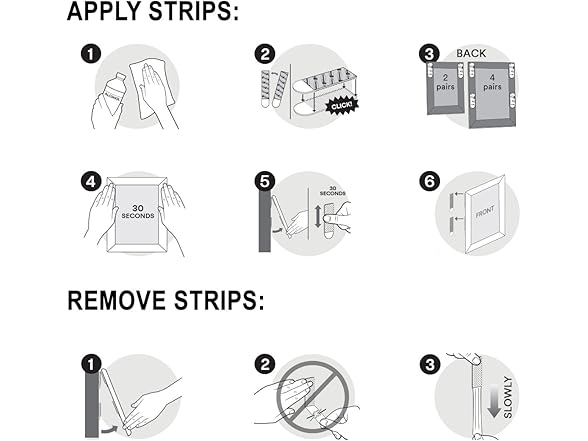 Command Picture & Frame Hanging Strips