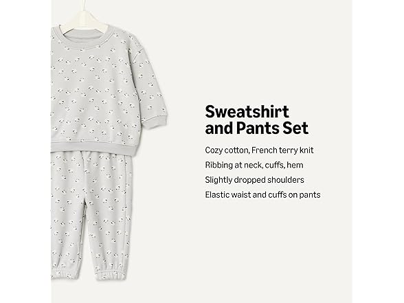 Babies Sweatshirt Sweatpant Set | Your Choice
