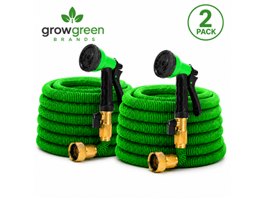 $41.99, Was $79.99, 47% Off! 50ft Expandable Garden Hose 2-Pack dealfomo