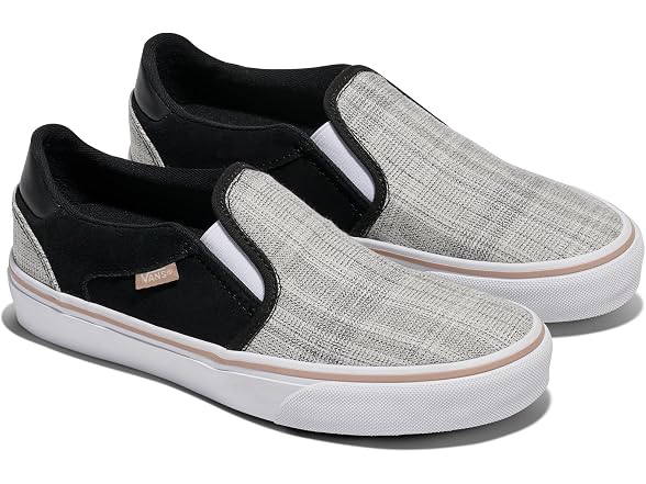 Vans Women's Asher Deluxe Slip-On Shoe - Sneakers