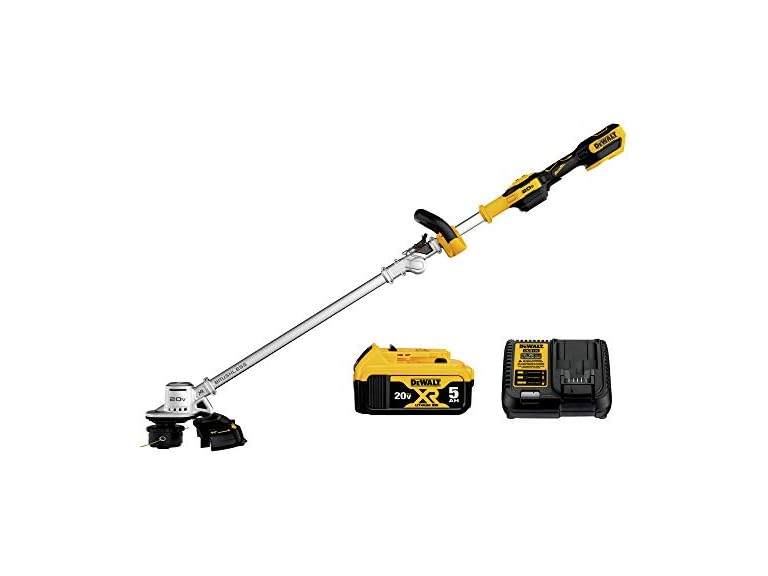 DEWALT 20V MAX* String Trimmer Kit, 5-Ah (DCST922P1)