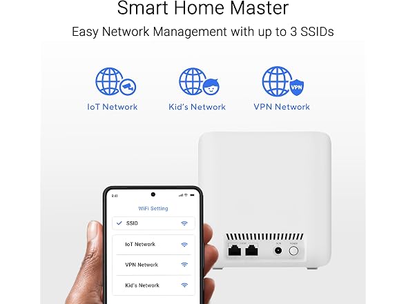 ASUS BD5 (W-3-PK) 0 ASUS ZenWiFi BD5 Dual-Band WiFi 7 M
