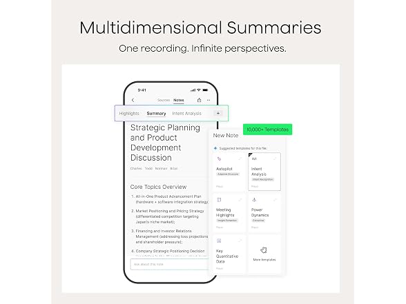 (NEW) Plaud NotePin S AI Voice Recorder