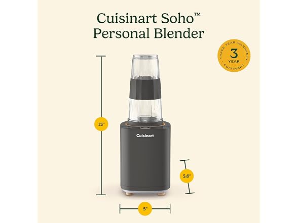 Cuisinart Soho™ Personal Blender, Black