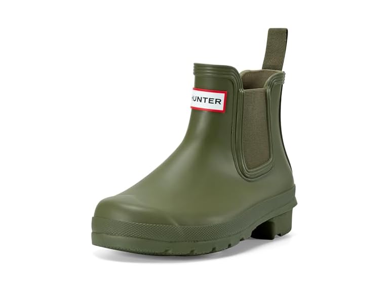 Hunter Women's Original Chelsea Boots, Olive Leaf, 8