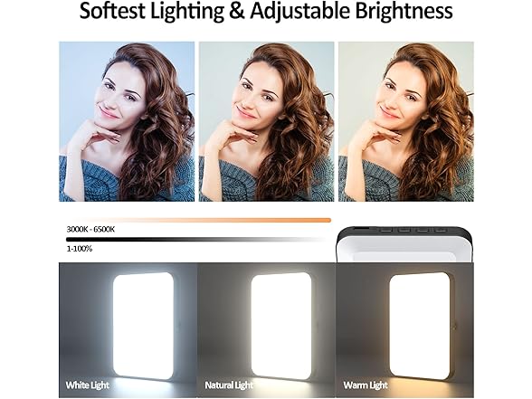 Rechargeable Selfie Light & Phone Light Clip