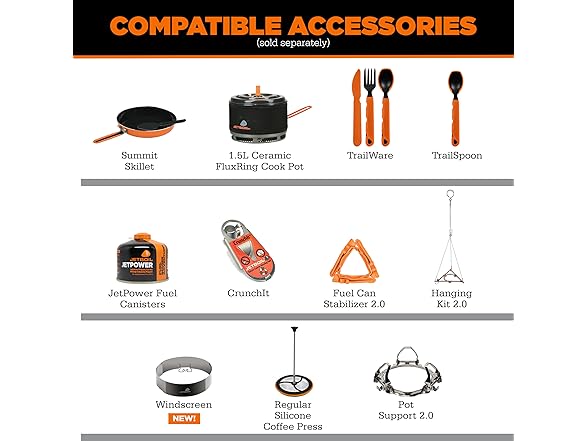 Jetboil Flash 1.0L Portable Fast Boil Stove